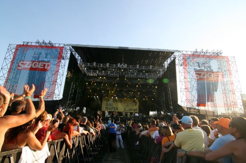 Sziget Fesztivál. Forrás: Wikimedia Commons