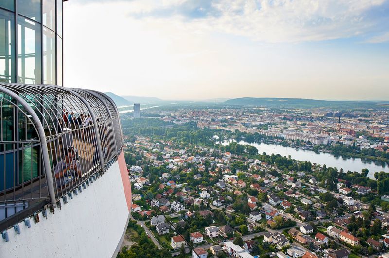 Duna-torony. Forrás: donauturm.at