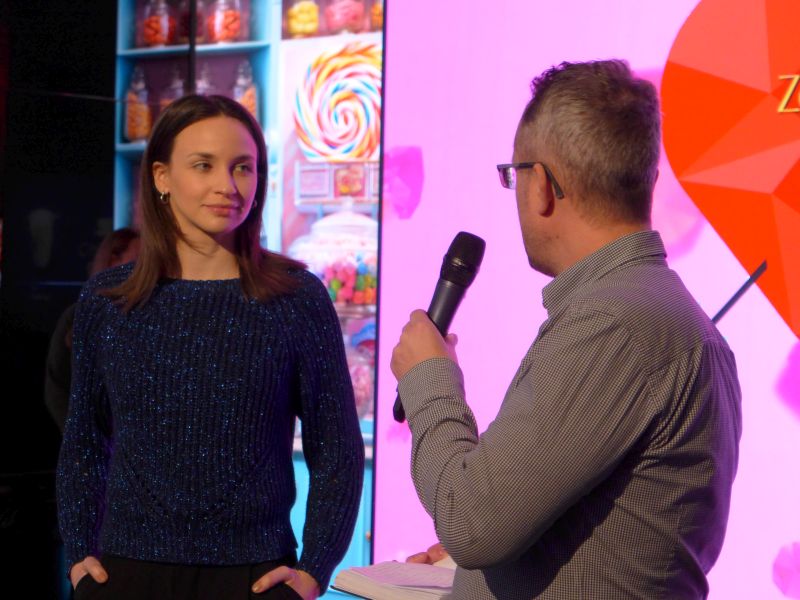 Törőcsik Franciska és Kordos Szabolcs a Madame Tussauds Budapestben