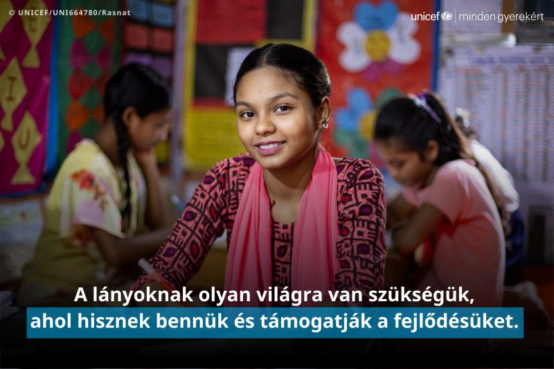 UNICEF ENSZ Girl Goals jelentés