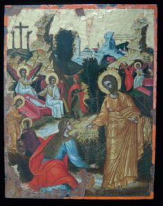 "Noli me tangere!" - "Ne érints engem!" - Ikon Kréta szigetéről, a 17. századból