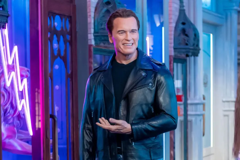 Arnold Schwarzenegger figurája a Madame Tussauds Budapestben