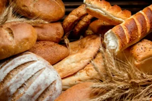 bread wheat flour gluten