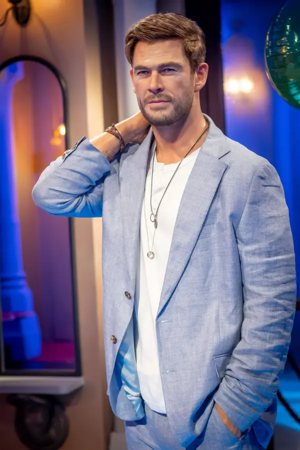 Chris Hemsworth a Madame Tussauds Budapestben