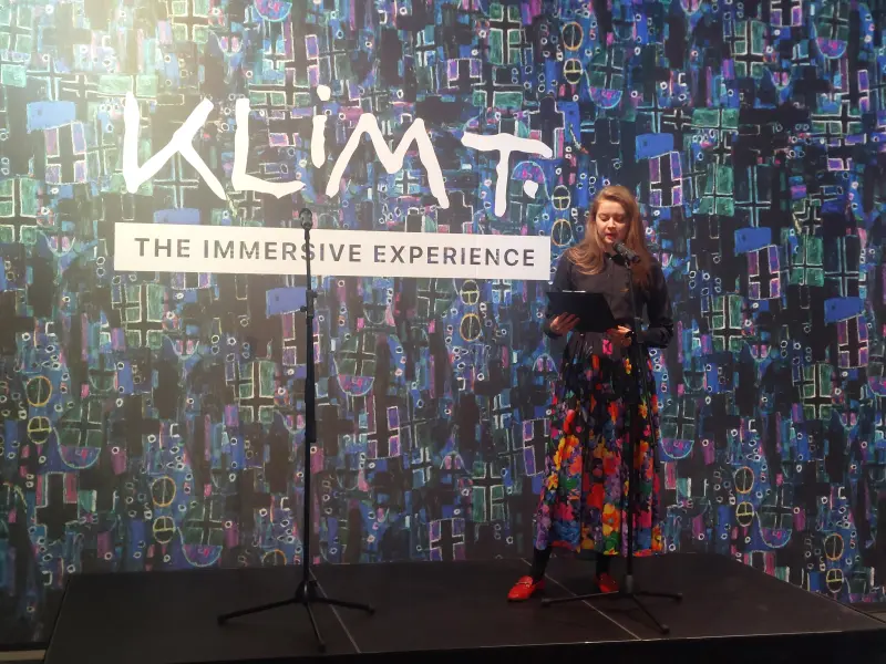 Gustave Klimt: The Immersive Experience a BOK csarnokban