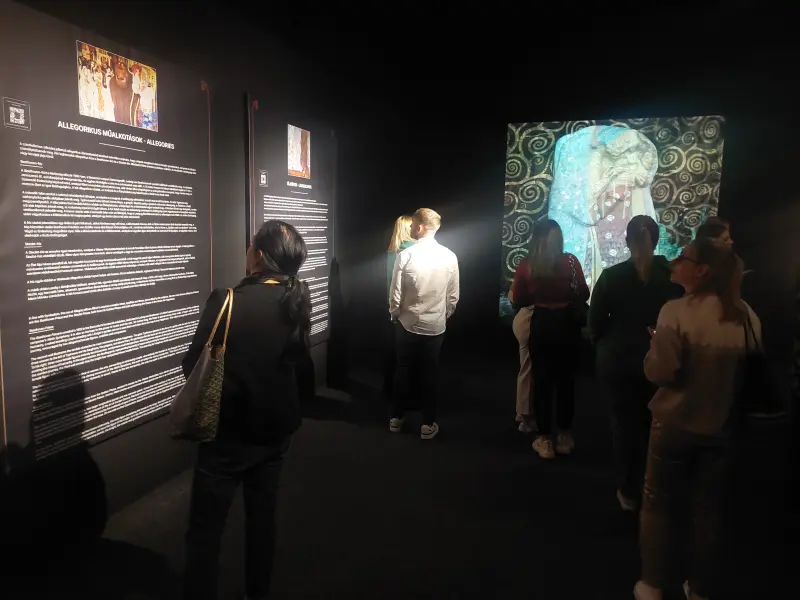 Gustave Klimt: The Immersive Experience a BOK csarnokban