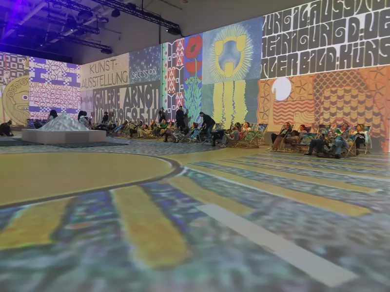 Gustave Klimt: The Immersive Experience a BOK csarnokban