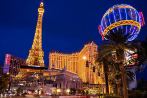 Las Vegas, Párizs, Eiffel-torony, USA