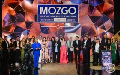 A fesztivál díjazottjai a MOZ.GO Magyar Mozgókép Fesztiválon, 2025. június 21., Balatonfüred