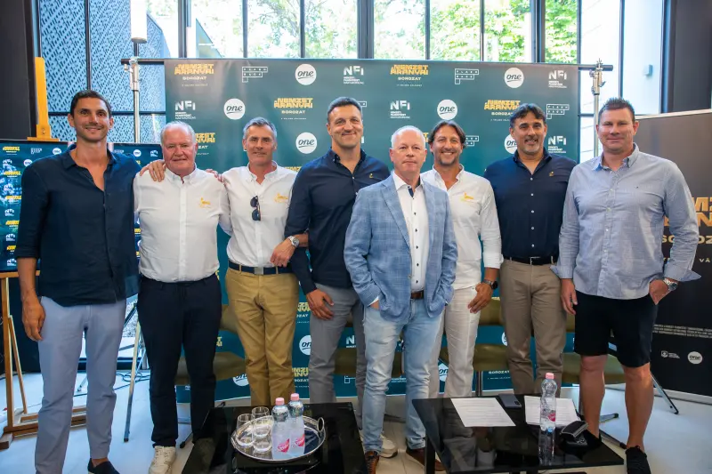 A nemzet aranyai című sorozat szereplői és rendező-producere, Zákonyi S. Tamás, MOZ.GO Magyar Mozgókép Fesztivál, 2025. június 19.