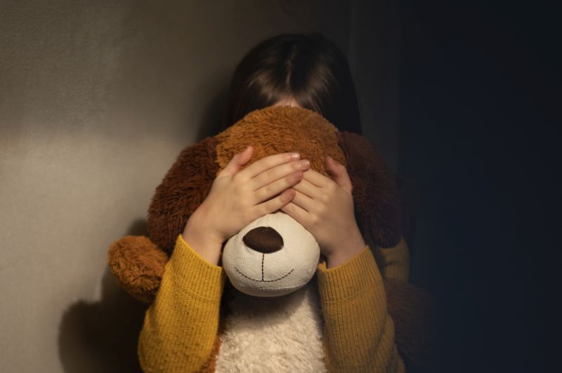 child teddy bear emotional burden