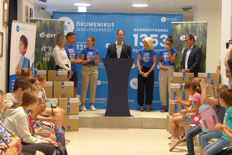 Gáncs Kristóf, az Ökumenikus Segélyszervezet ügyvezető igazgatója