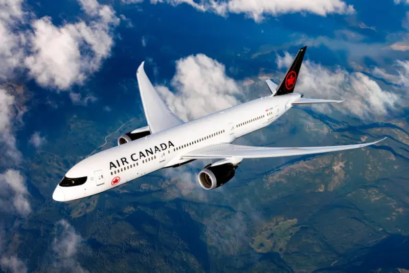 Air Canada Boeing Dreamliner Budapest Toronto