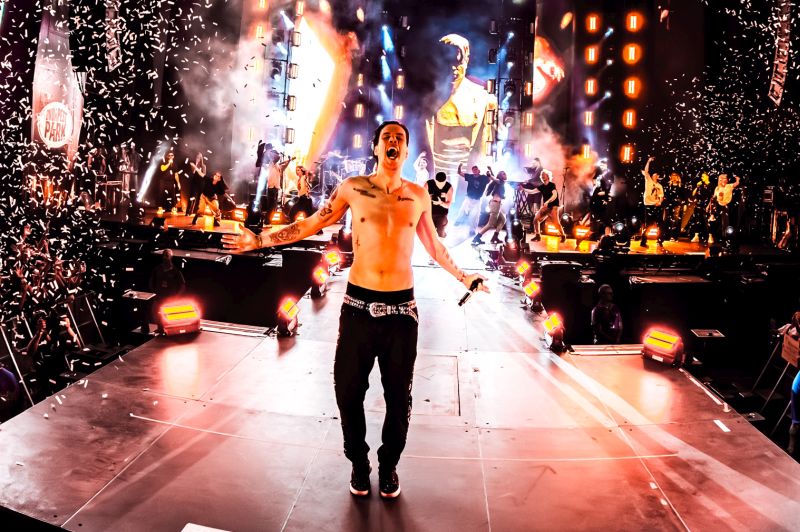 T. Danny rapper, Budapest Park. Fotó: Miskolczi Milán