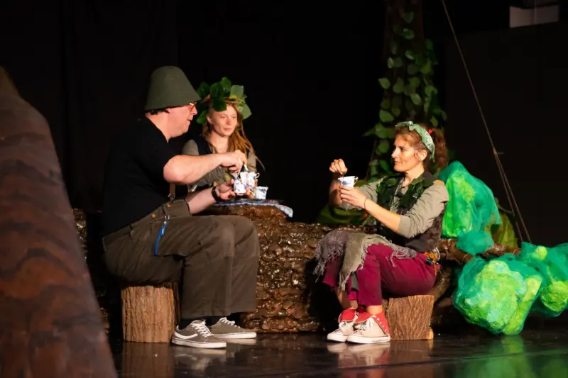 Orbán Gábor, Ipk Manó, Szabó Anita, A Félőlény, 2023. június 28. Fotó: Bakó Gábor