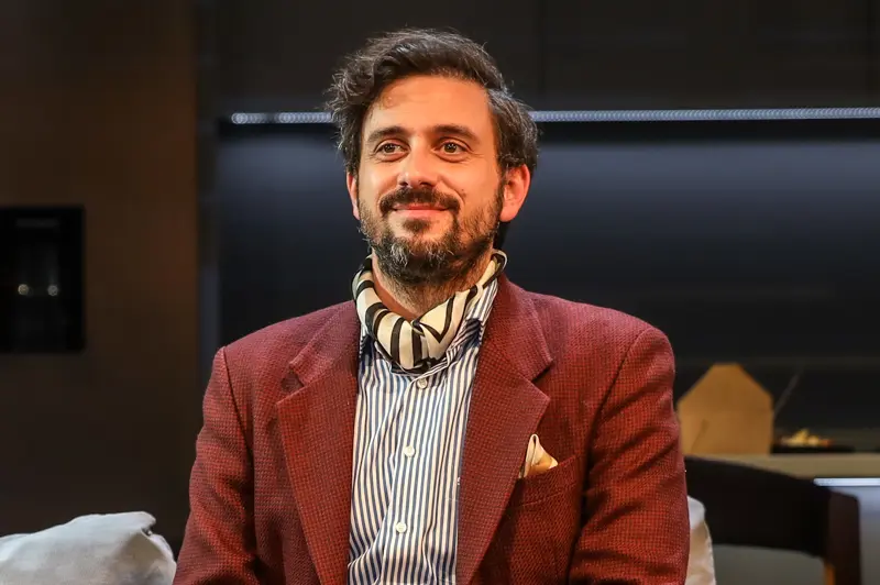 Szabó Kimmel Tamás a Tiszta őrületben. Fotó: Horváth Judit / Centrál Színház