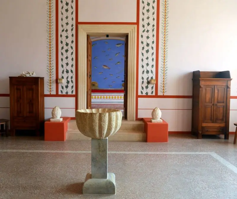 Carnuntum rekonstruált fürdője