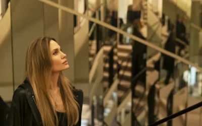 Angelina Jolie az Öltések (Coutures) című filmben. Forrás: Frankofón Filmnapok sajtó