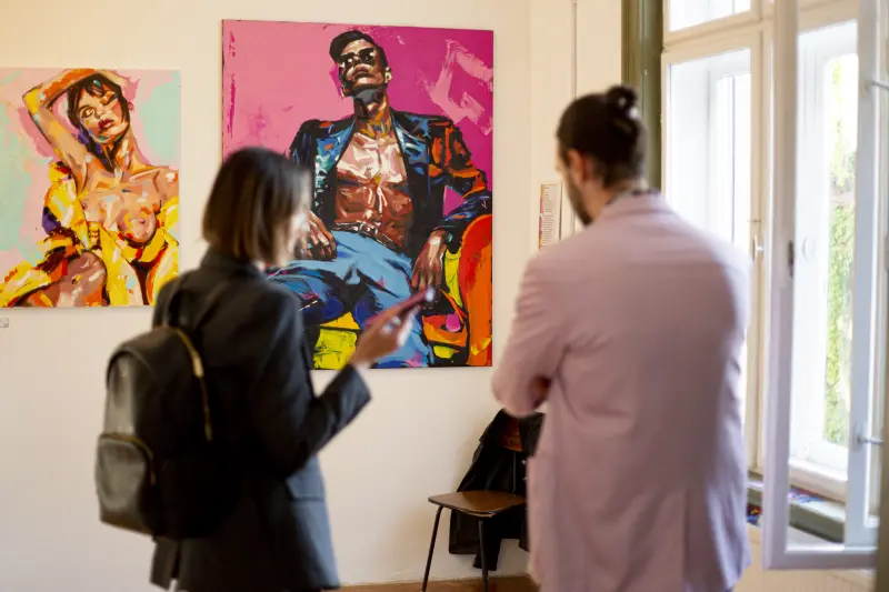 gyuricza_gergely_urban_erotika_joy_by_katona_tamas_MGL6260 Balogh Krisztina és Gyuricza Gergely a Joy megnyitója előtt a Turbinában, 2026. május 13-án. Fotó: Katona Tamás