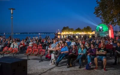 Veszprém-Balaton Filmpiknik, 2020. szeptember 4-én, Balatonfüreden. Fotó: Szabó Miklós
