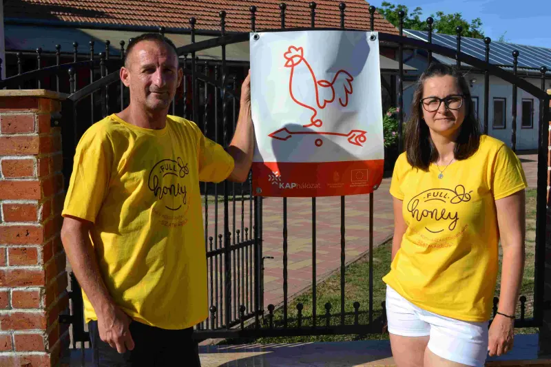 A FULL honey méhészete is várta a látogatókat Kölcsén. Forrás: Nyitott Porta Napok